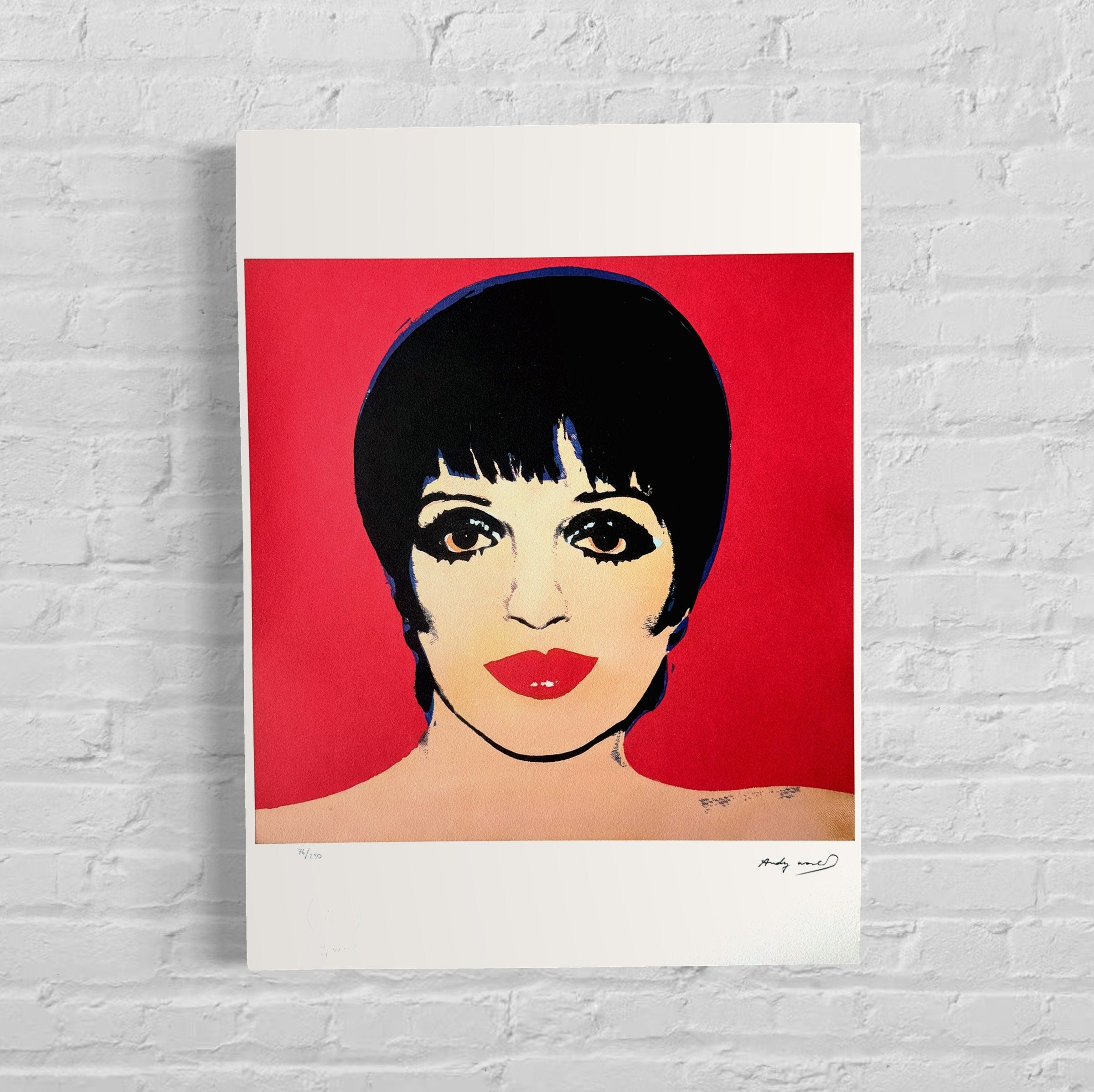 ANDY WARHOL Liza Minnelli